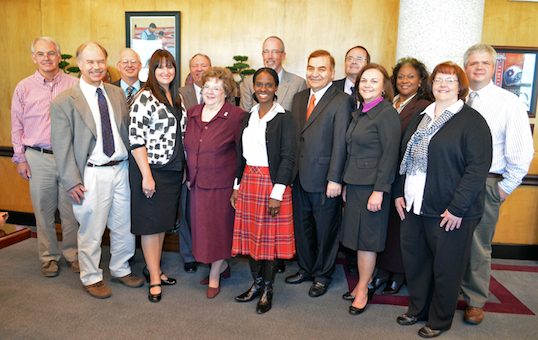 AAMU Team with Dr. Bice